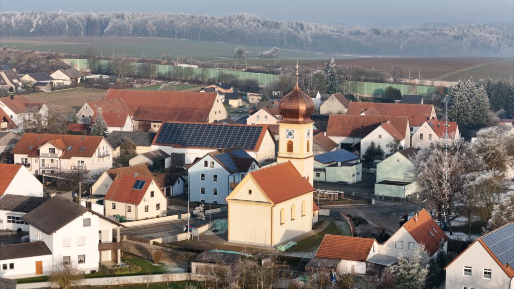 Am Neujahrstag 2025 im goldenen Glanz