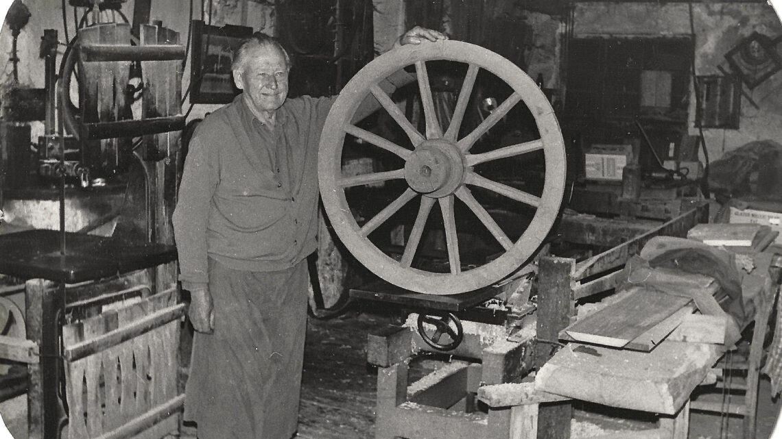 Stephan Weber „der Bacherlwogner“ aus  Stammham